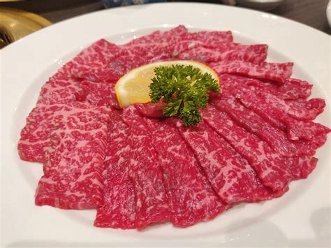 Wagyu meat and grill - By far one of the best steaks i ever taste, a grilled American Wagyu New York Strip and Rib-eye Steak. Seriously it does not get more beefy, juicy, Tender an...